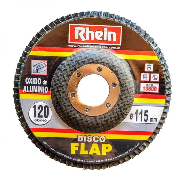 Disco Flap Rhein 115mm grano 120