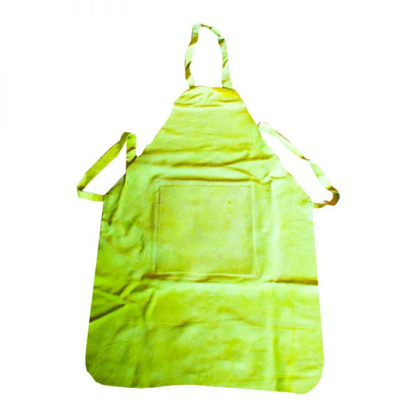 Delantal para soldador con goma plomada.