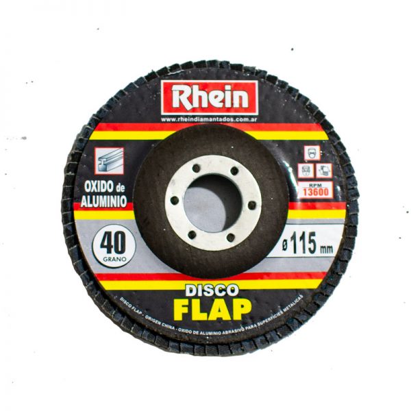 Disco Flap Rhein 115mm grano 40