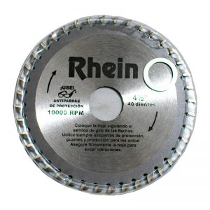 Sierra circular Rhein 115mm 40 Dientes