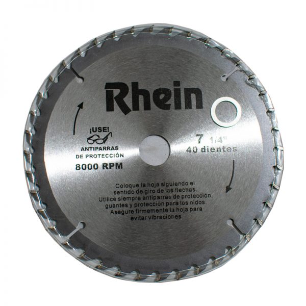 Sierra circular Rhein 180mm 40 Dientes