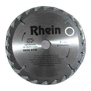 Sierra circular Rhein 180mm 24 Dientes