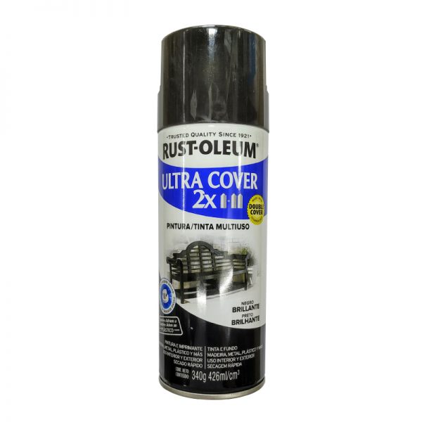 Pintura En Aerosol Rust-Oleum Negro.