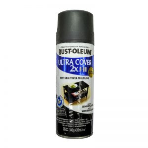 Pintura En Aerosol Rust-Oleum Negro Semi-Brillante.
