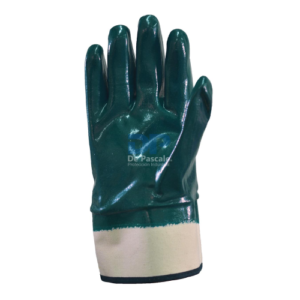 Guante Nitrilo Medio Pesado Puño de Lona