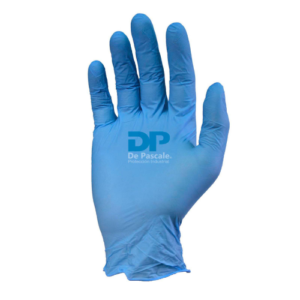 Guante de Nitrilo Descartables Azul Liviano