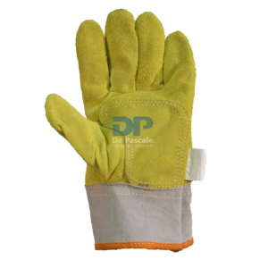 Guante Descarne Amarillo Puño Corto